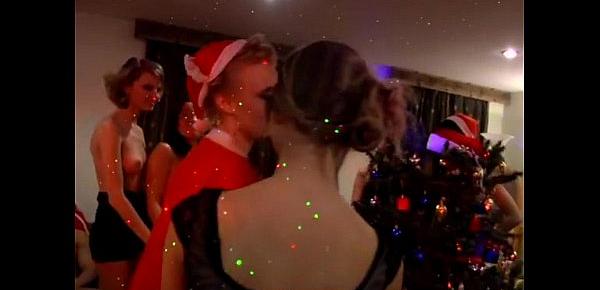 santa claus fuck young female students at a party